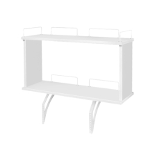 Детская мебель / Аксессуары / Задняя надстройка Дэми 60 см двухъярусная