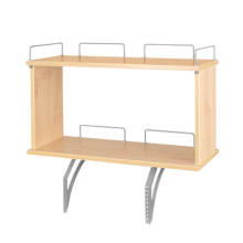 Детская мебель / Аксессуары / Задняя надстройка Дэми 60 см двухъярусная